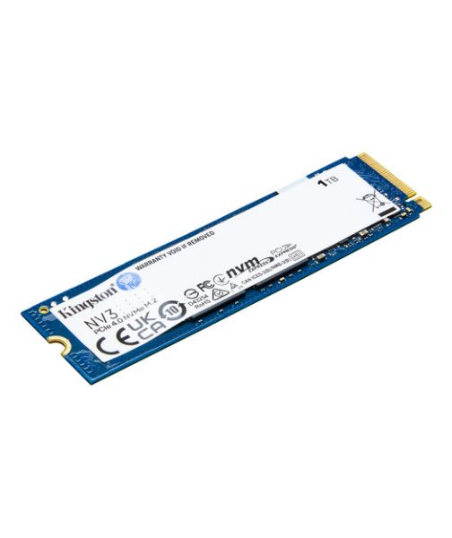 Kingston 1000GB NV3 M.2 2280 PCIe 4.0 NVMe SSD resmi